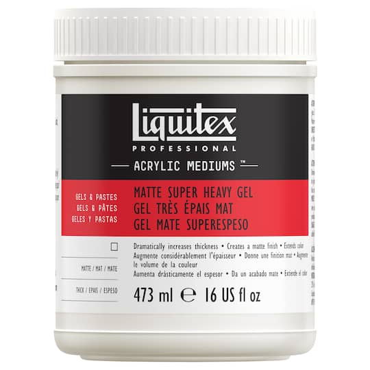 Liquitex&#xAE; Matte Super Heavy Gel Medium